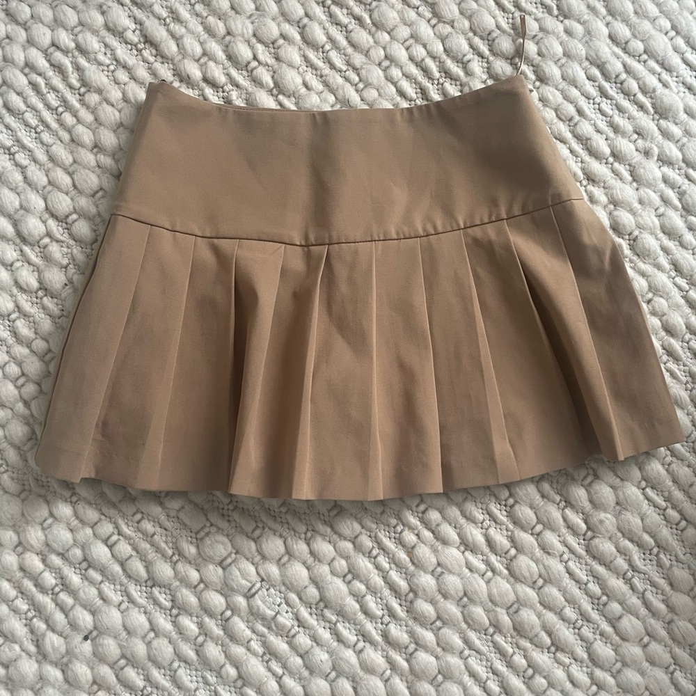 Miumiu inspired pleated skirt